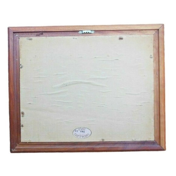 Vintage FIGI Giftware "Pintail" Print of a Duck in the Water Framed and Matted - Picture 4 of 4